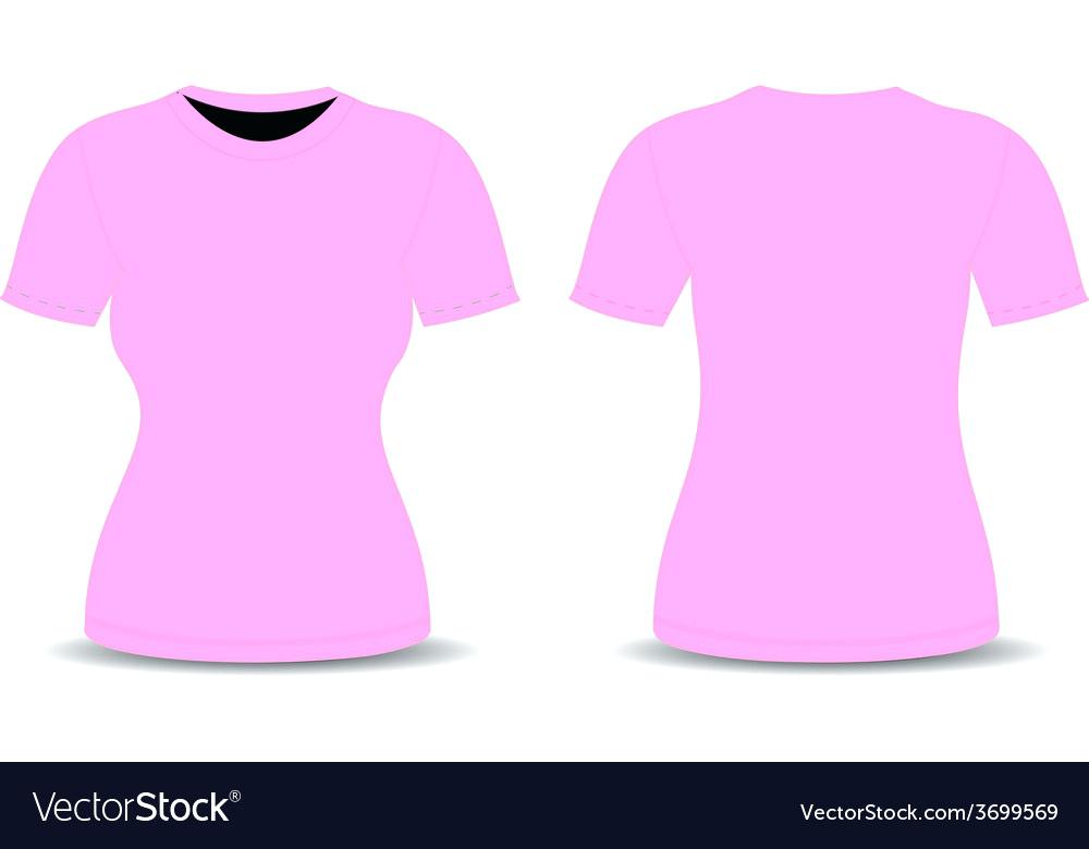 1000x780 Tee Shirt Template Vector