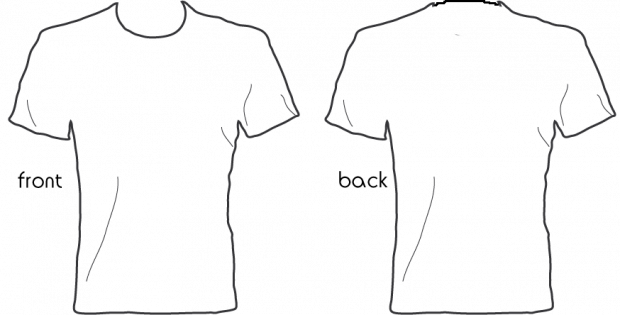T Shirt Template Vector at GetDrawings | Free download