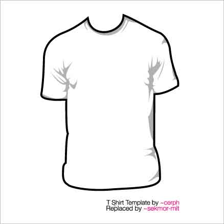 438x438 Free Awesome T Shirt Templates