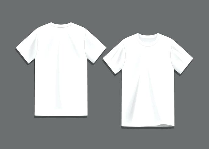 686x490 Blank T Shirt Template Front And Back Vector Hd Shootfrank.co