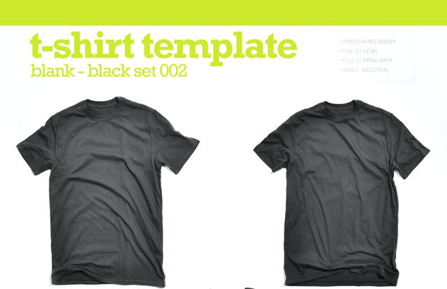 640x415 White T Shirt Template Vector Free Download