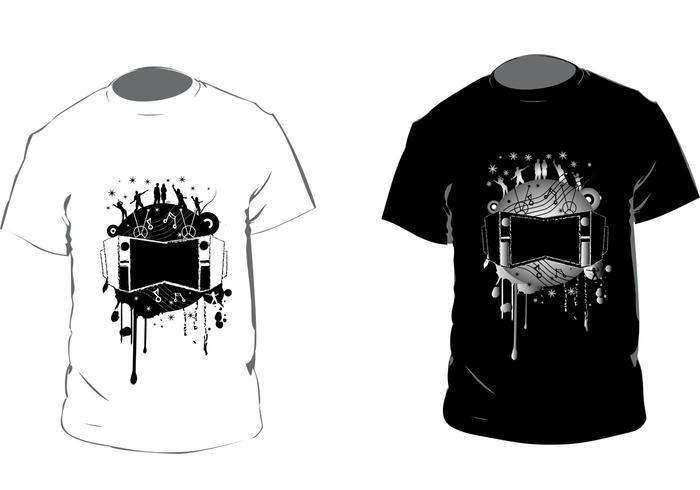 700x490 T Shirt Free Vector Art