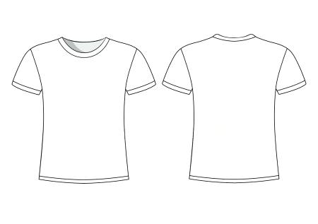 450x317 Simple T Shirt Template