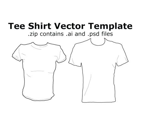 450x400 T Shirt Template By N Tart Blank Examples To Download Vector And