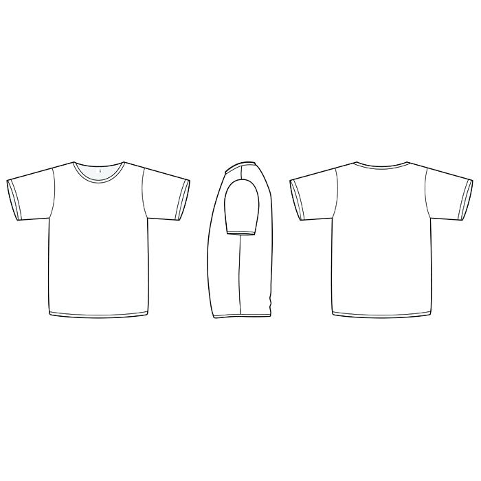 T Shirt Vector Template Illustrator at GetDrawings | Free download