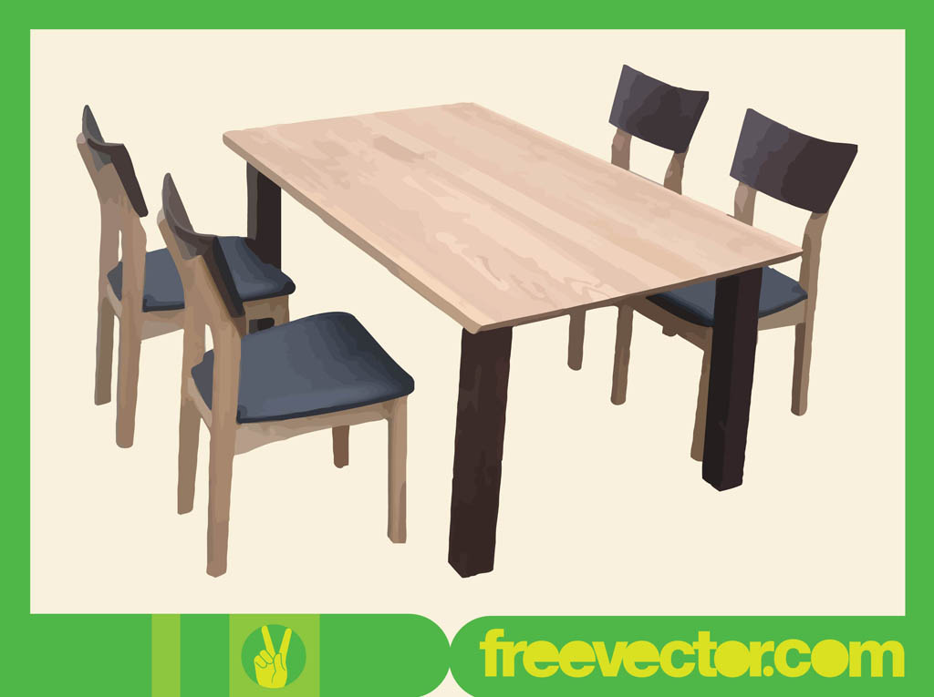 1024x765 Table And Chairs Vector Art Amp Graphics