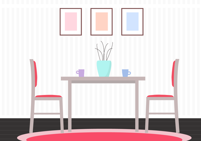 700x490 Free Table Vector