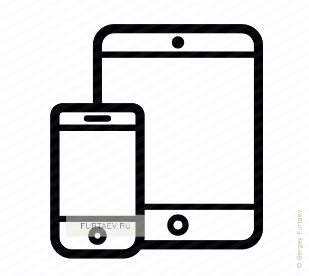 620x553 Phone And Tablet Vector Icon