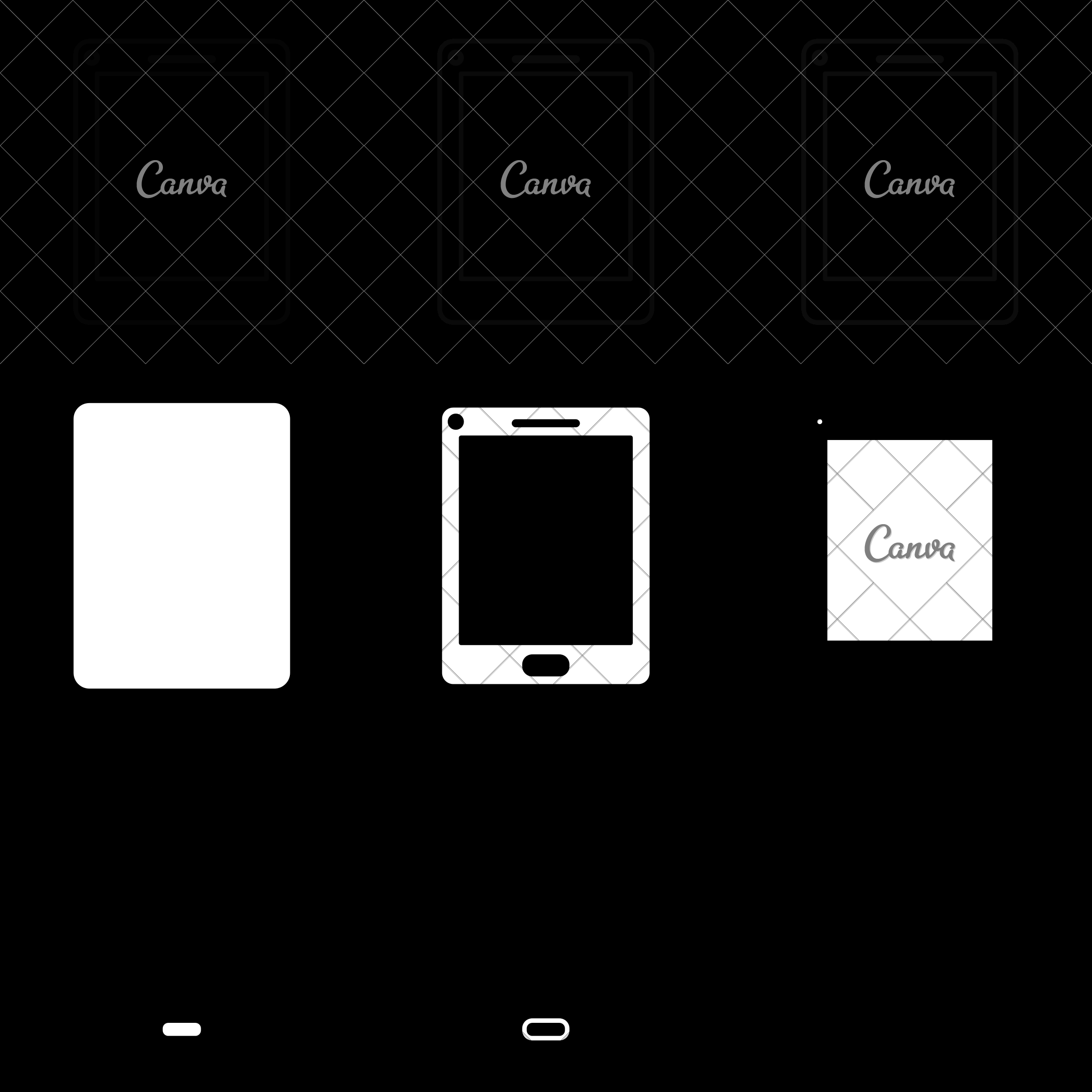 2400x2400 Tablet Vector Icon