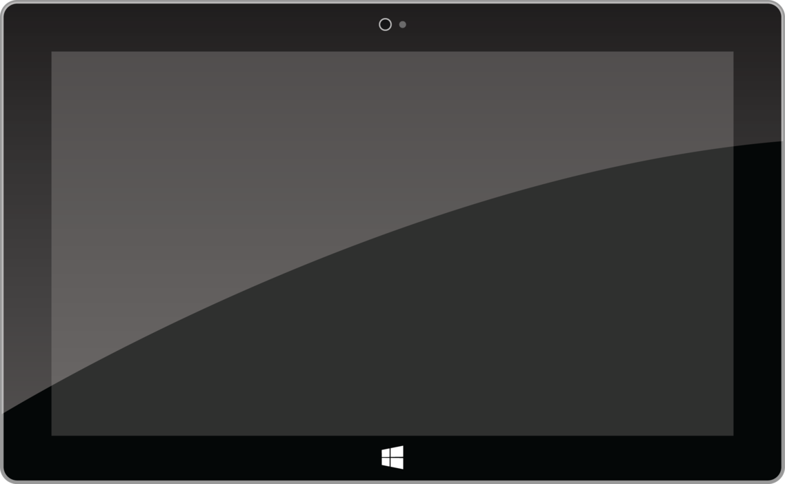 1138x702 Windows Tablet Vector Image By Ryan Collins