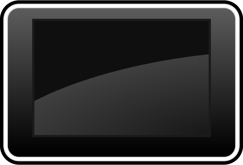 800x543 Free Clipart Tablet Pc