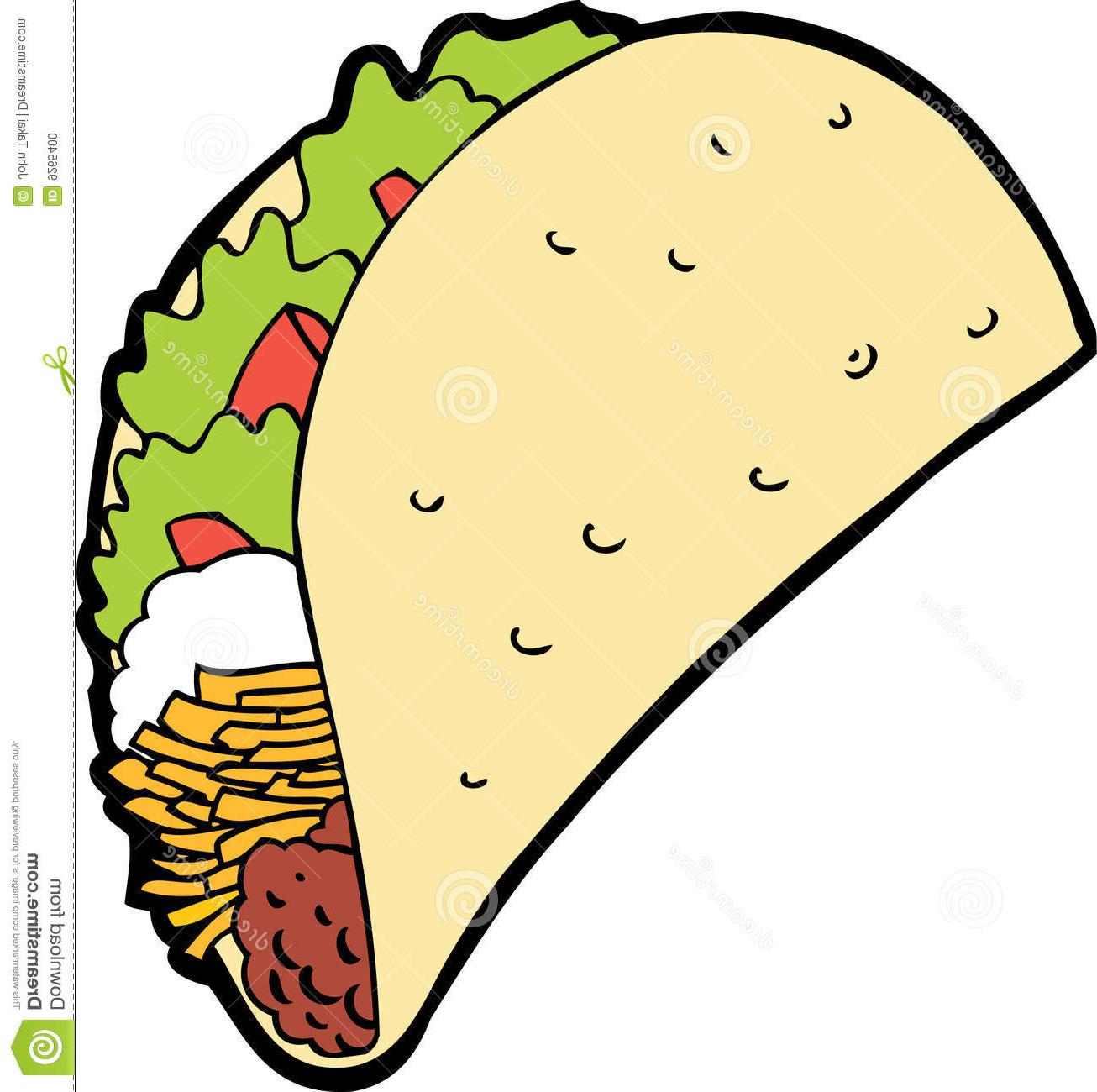 1306x1300 Best Hd Fish Taco Clipart Free Clip Art Images Drawing