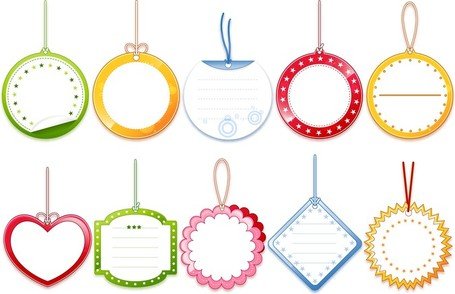 455x294 Free Blank Tag Vector Cute Label Clipart And Vector Graphics