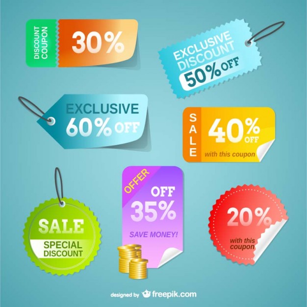 626x626 Price Tags Vector Free Download