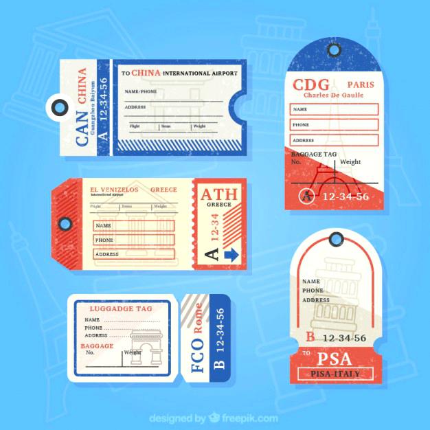 626x626 Sample Luggage Tags Templates Bag Tag Template Free