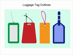 300x225 Free Luggage Tag Clipart Free Images