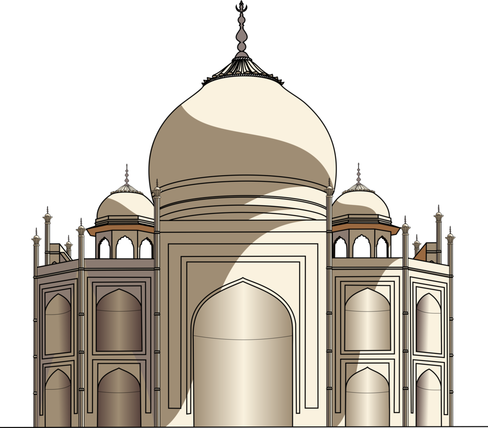 954x838 Taj Mahal Vector By Dark Samus1
