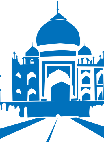 368x500 Taj Mahal Vector Graphics Public Domain Vectors