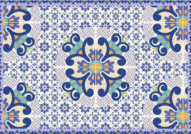 632x443 Talavera Pattern Vector Free Vector Download 353401 Cannypic