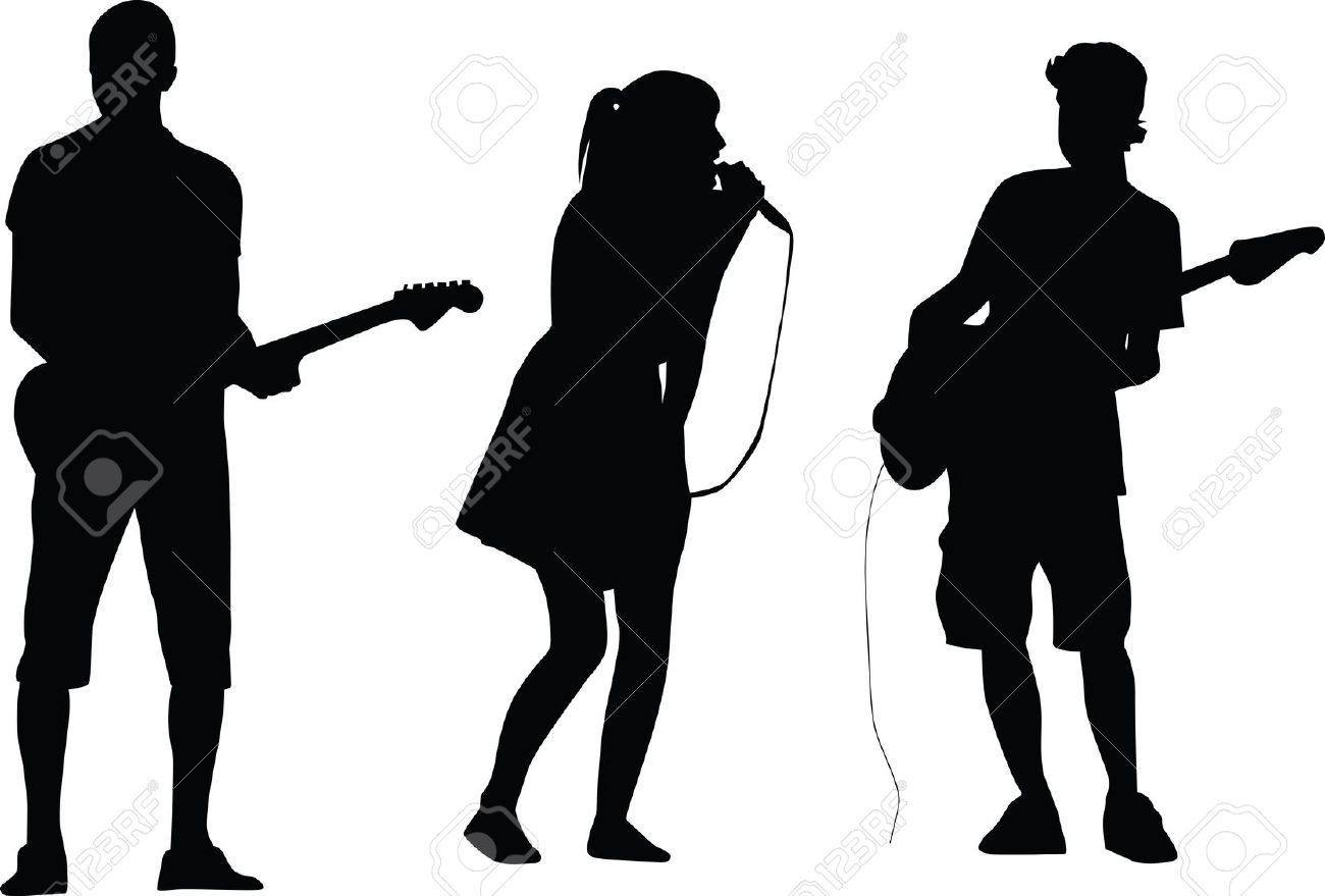 1300x879 Talent Show Silhouette Clipart