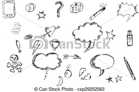 450x299 Vector Sketch Of Bubble Talk.