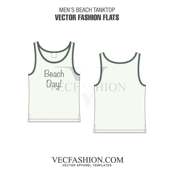 600x600 Mens Tank Top Template Vector Crugnalebakery.co