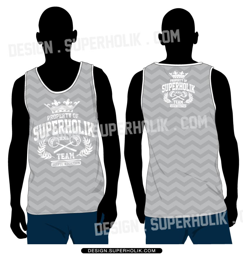 827x870 Tank Top Vector Template