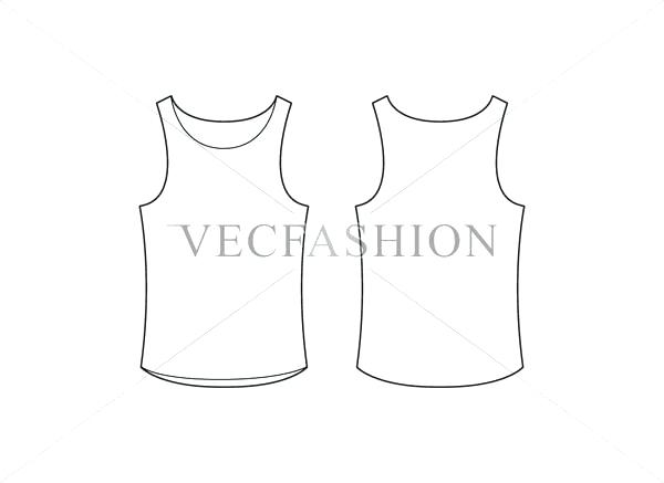 600x437 Tank Top Template Shirt Vector Wearesoul.co