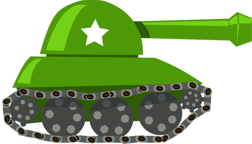 500x287 Cartoon Tank Vector Image Public Domain Vectors