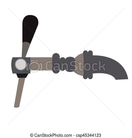 450x470 Isolated Beer Tap On A White Background, Vector Illustration.