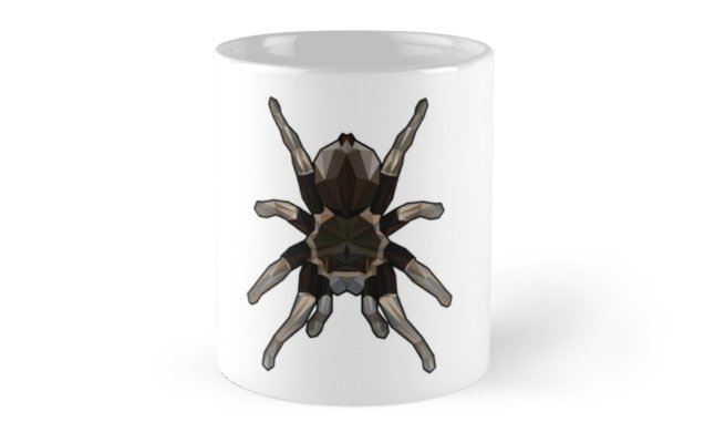 646x400 Tarantula Vector Mugs By Hyzo Redbubble