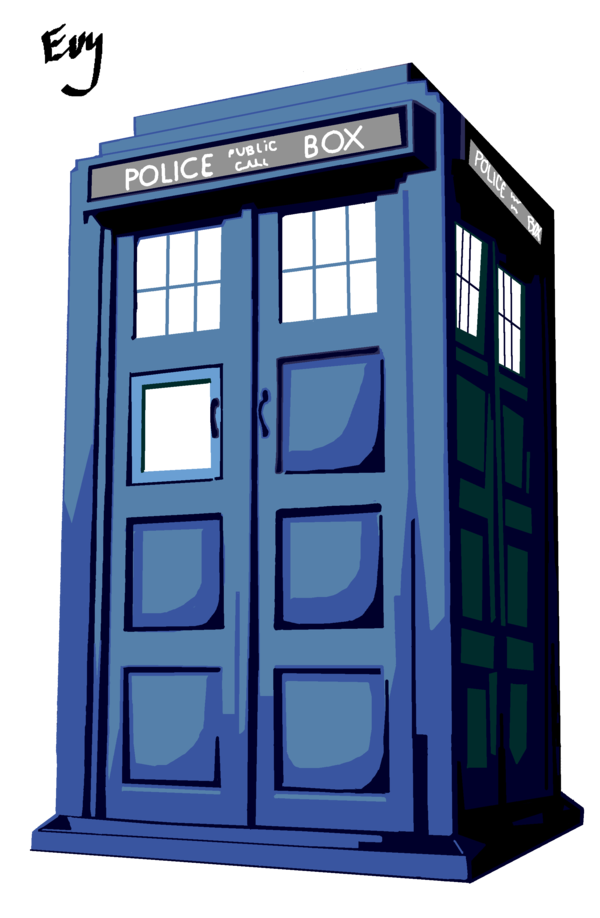 600x918 Tardis Vector By Serenevy