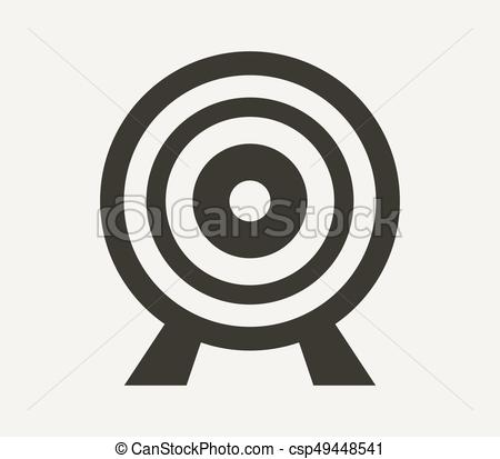 450x413 Target Icon Eps Vector