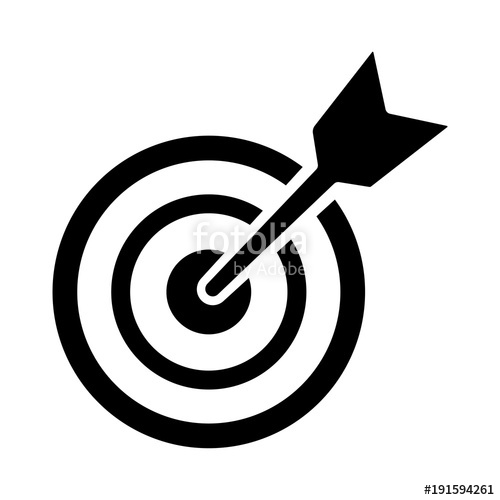 500x500 Arrow,target Icon, Business Icon Vector Stock Image And Royalty