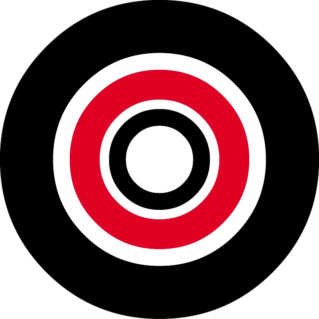 640x640 Target Vector Image