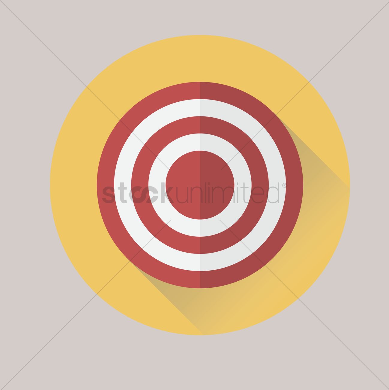 1297x1300 Free Target Vector Image