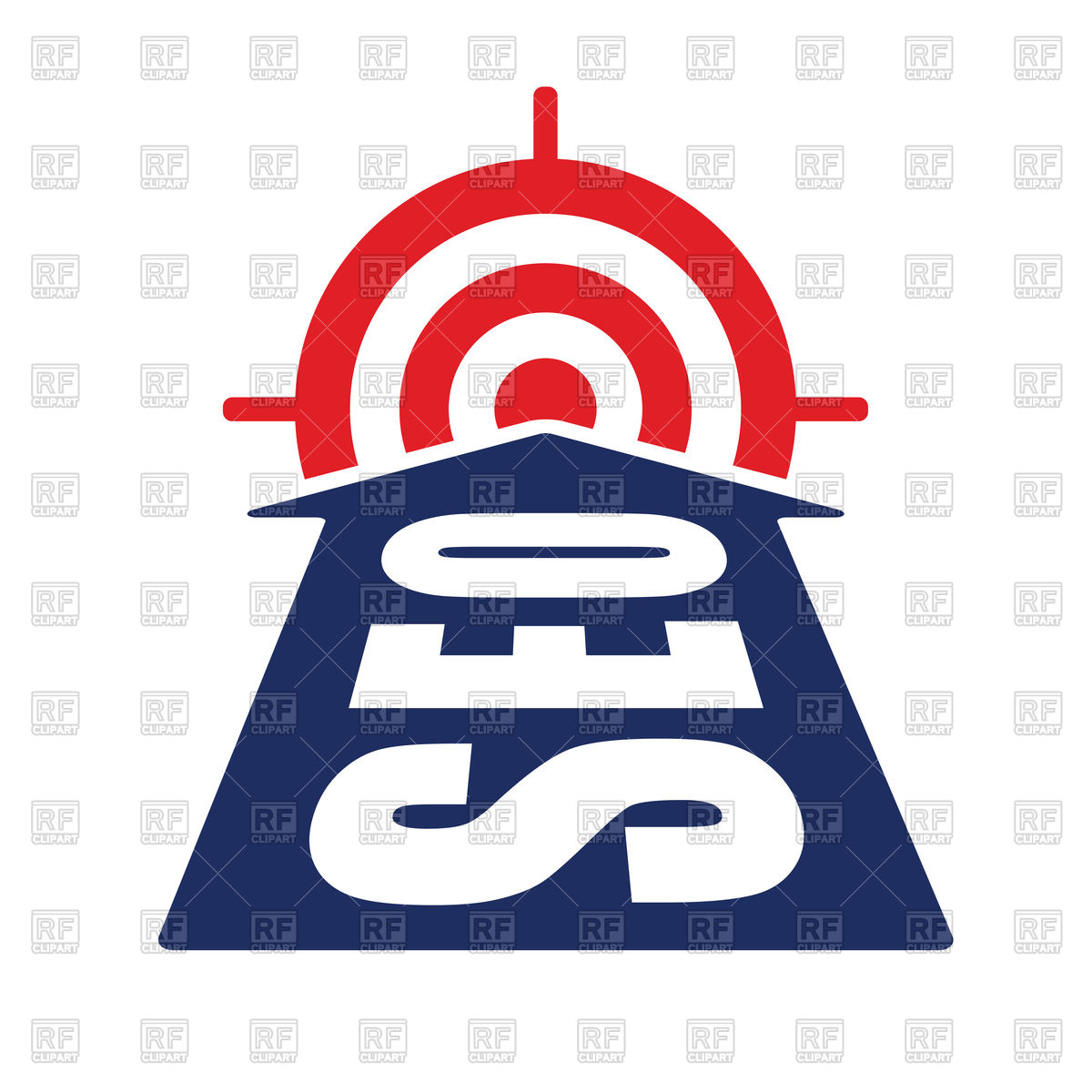 1200x1200 Arrow With Seo Word Reach Target Vector Image Vector Artwork Of