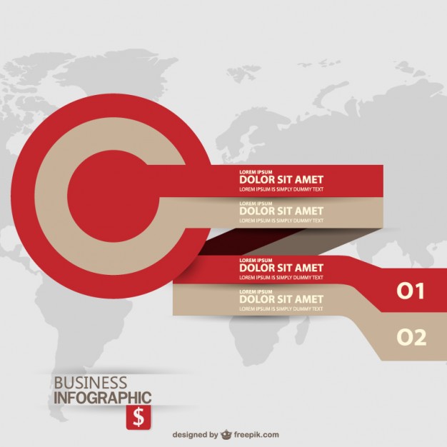 626x626 Business Target Vector Label Infographic Vector Free Vector