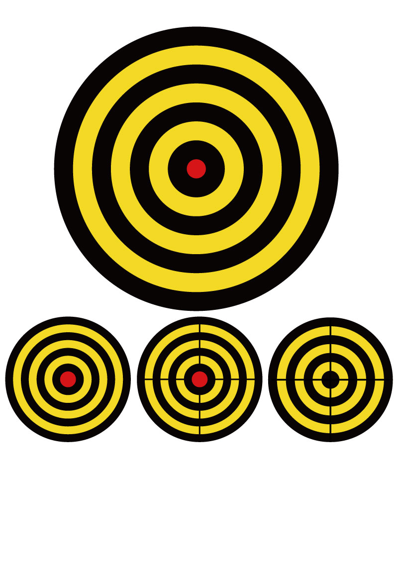 800x1132 Cartoon Target Design Vector Free Download Ai Files
