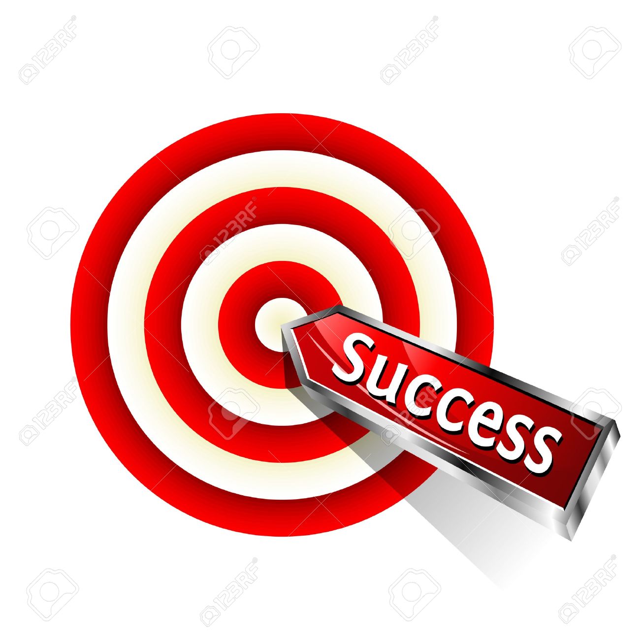 1300x1300 Target Success Clipart