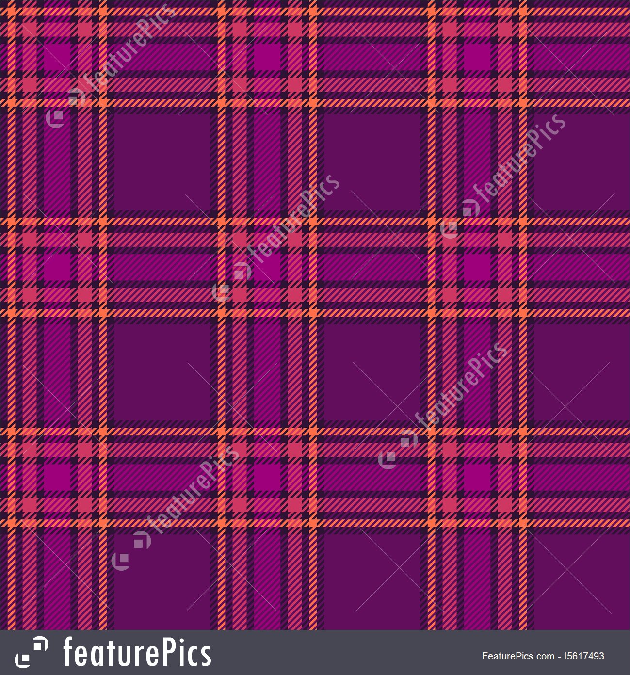 1299x1392 Seamless Tartan Vector Pattern Stock Illustration I5617493