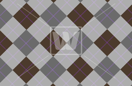 550x360 Gray Brown Tartan