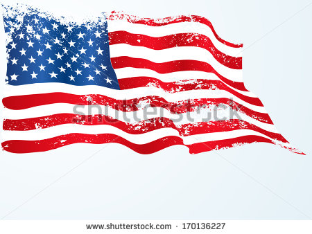 Tattered American Flag Vector at GetDrawings | Free download