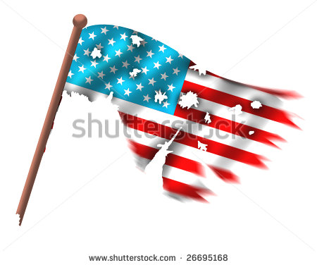 450x376 American Flag Clipart Tattered