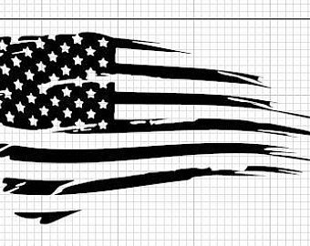 Tattered Flag Vector at GetDrawings | Free download