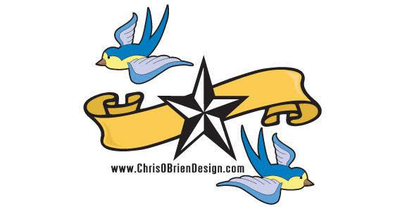 568x294 Star Banner Free Vector 123freevectors