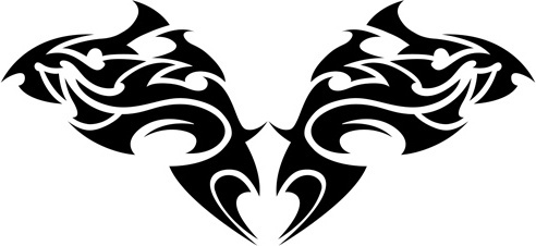 492x226 Tribal Tattoo Drawing Free Vector Download (90,294 Free Vector