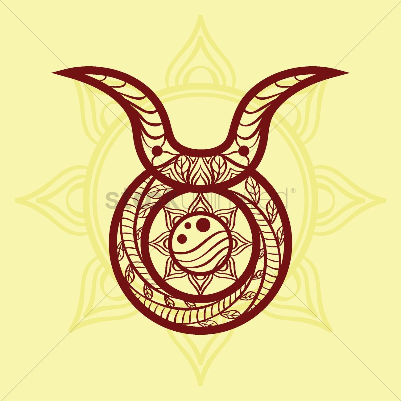 1300x1300 Taurus Vector Image