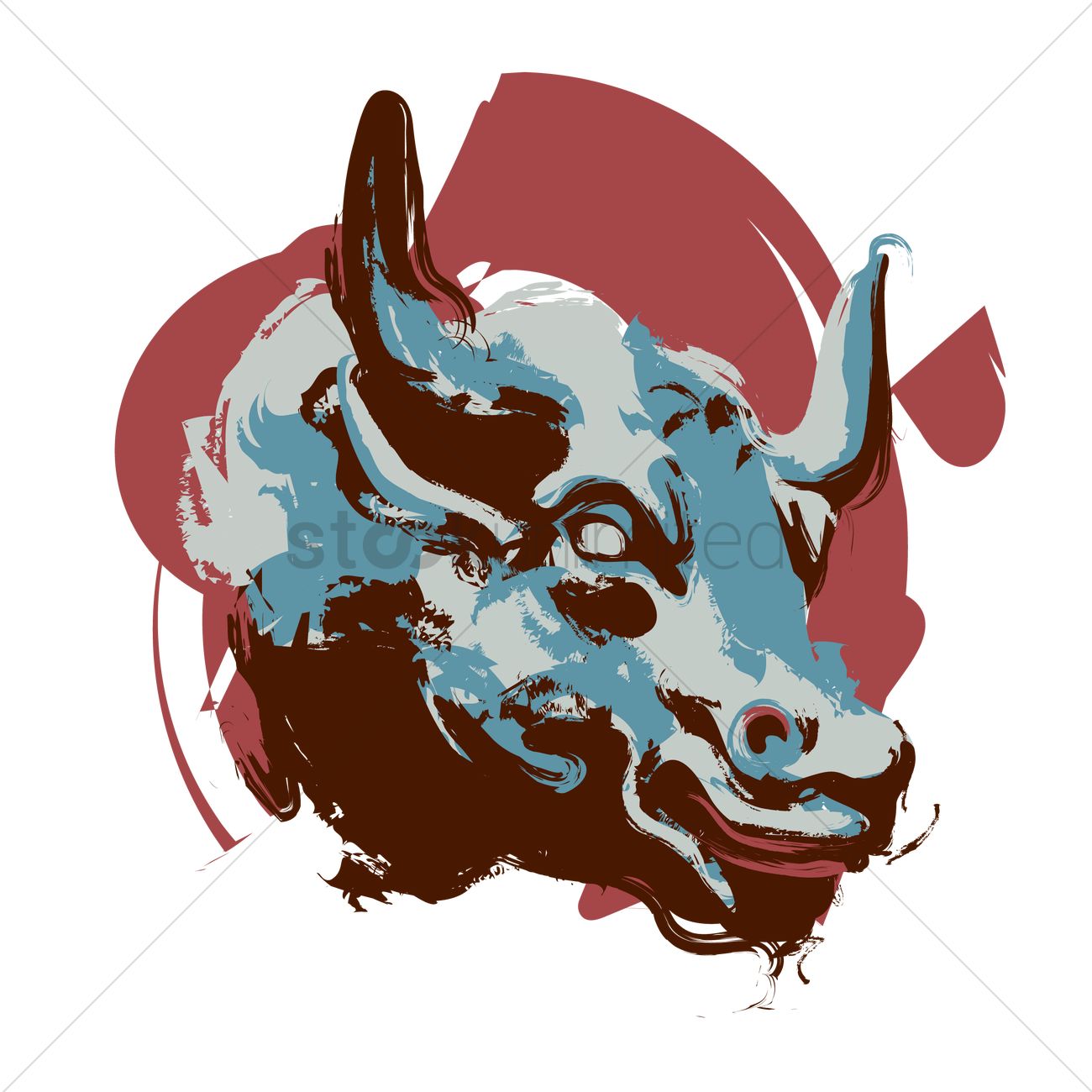 1300x1300 Taurus Vector Image