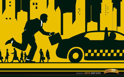 418x260 Taxi Vector Amp Graphics To Download